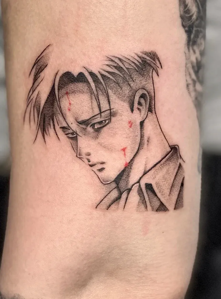 Tatuaż anime manga